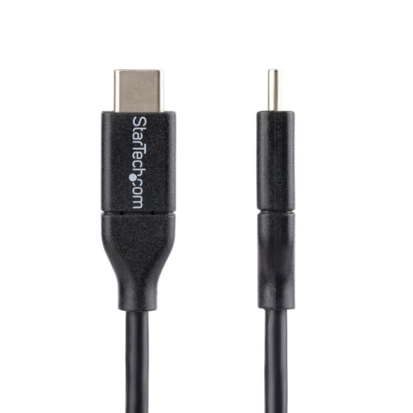 StarTech.com 50cm USB-C Laadkabel, Charge & Sync, 60W (3A) PD, USB 2.0, Laptop Type C Laadkabel - Zwarte USB-C Oplaadkabel - Afbeelding 2