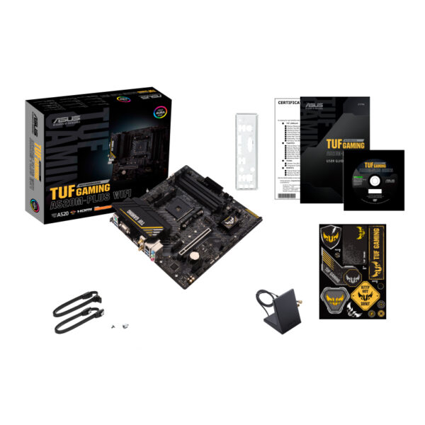ASUS TUF GAMING A520M-PLUS WIFI AMD A520 Socket AM4 micro ATX - Afbeelding 5