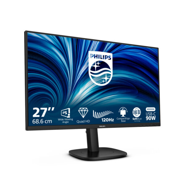 Philips 3000 series 27B2U3601/00 computer monitor 68,6 cm (27") 2560 x 1440 Pixels Quad HD LCD Zwart - Afbeelding 11