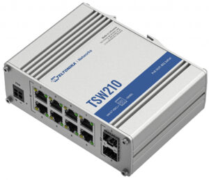 Teltonika TSW210 netwerk-switch Unmanaged Gigabit Ethernet (10/100/1000) Aluminium