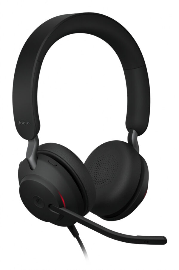 Jabra 24189-989-799 hoofdtelefoon/headset Draadloos Hoofdband Oproepen/muziek USB Type-C / USB Type-A Zwart