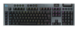 Logitech G G915 X LIGHTSPEED toetsenbord Gamen USB + RF Wireless + Bluetooth QWERTY US International Zwart