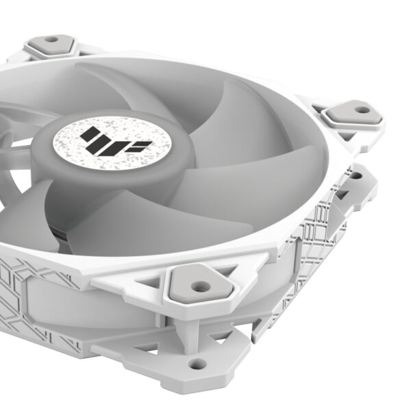ASUS TUF GAMING TF120 ARGB WHITE EDITION Computer behuizing Luchtkoeler 12 cm Wit 1 stuk(s) - Afbeelding 6