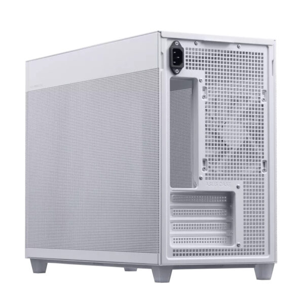 ASUS PRIME AP201 CASE TG WHITE Mini Tower Wit - Afbeelding 5