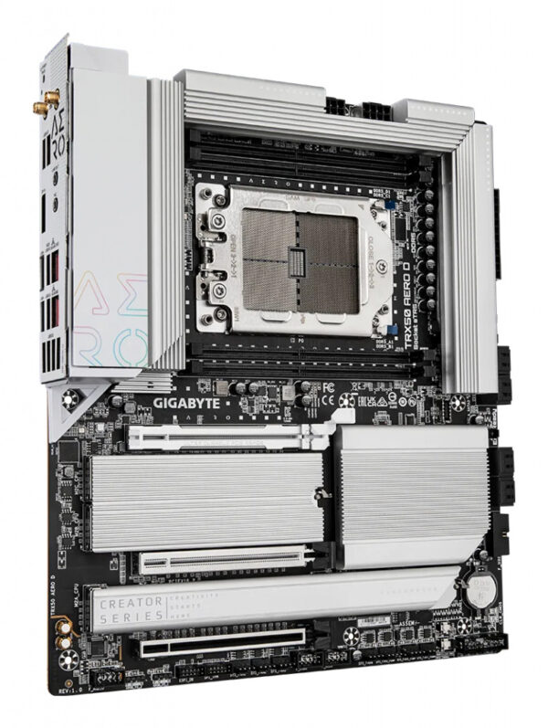 GIGABYTE TRX50 AERO D moederbord AMD TRX50 Socket sTR5 Verlengd ATX - Afbeelding 3