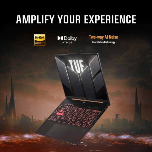 ASUS TUF Gaming A16 FA607PV-RL129W AMD Ryzen™ 9 7940HX Laptop 40,6 cm (16") WUXGA 16 GB DDR5-SDRAM 512 GB SSD NVIDIA GeForce RTX - Afbeelding 21