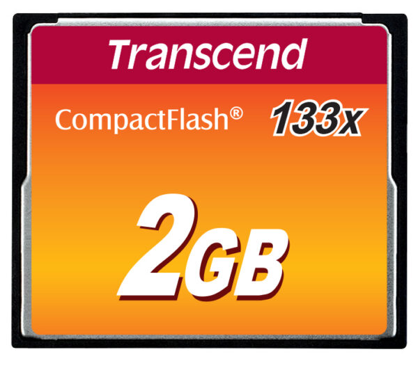 Transcend TS2GCF133 flashgeheugen 2 GB CompactFlash MLC