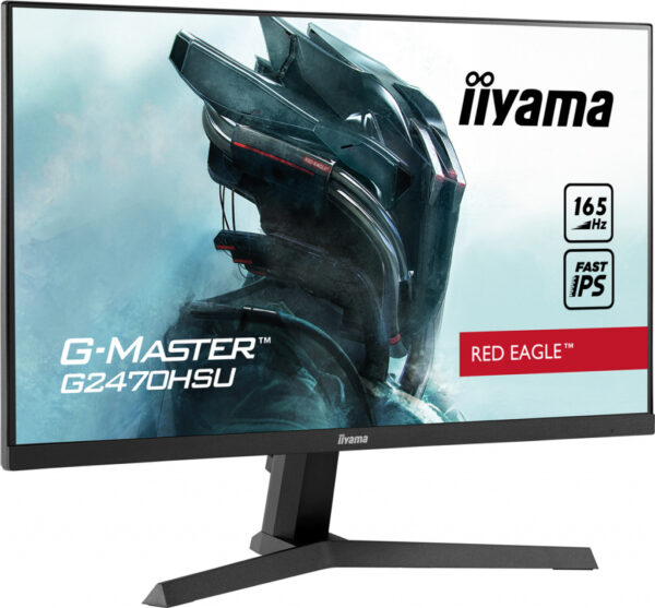 iiyama G-MASTER Red Eagle LED display 60,5 cm (23.8") 1920 x 1080 Pixels Full HD Zwart - Afbeelding 3