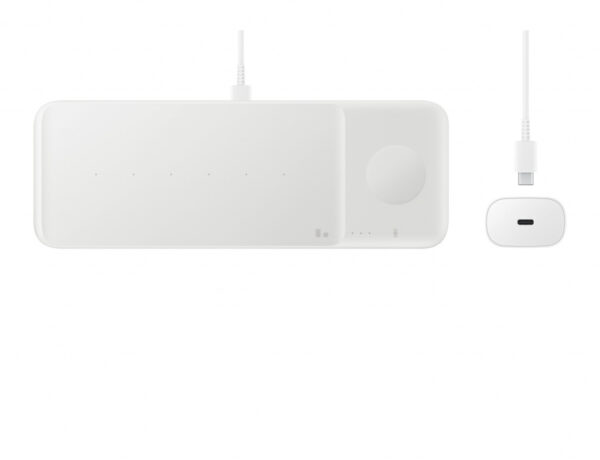 Samsung Wireless Charger Trio Headset, Smartphone, Smartwatch Wit USB Draadloos opladen Snel opladen Binnen - Afbeelding 7