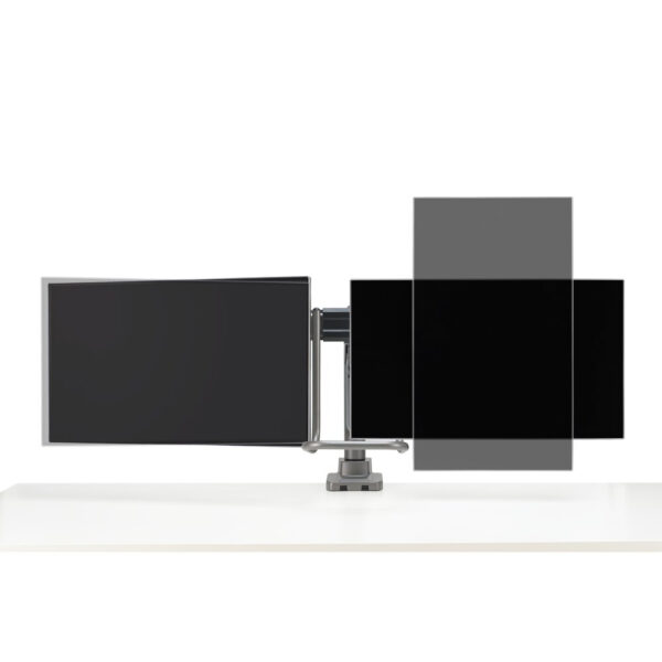 Kensington SmartFit 81,3 cm (32") Bureau Grijs - Afbeelding 6