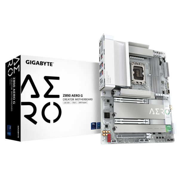 GIGABYTE Z890 AERO G moederbord Intel Z890 Express LGA 1851 (Socket V1) ATX