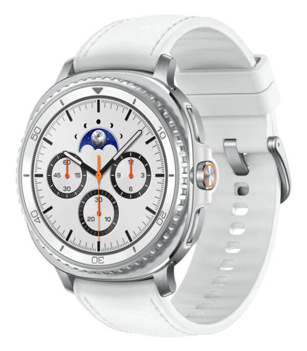 Samsung Galaxy Watch 8 Classic 3,3 cm (1.3") AMOLED 46 mm Digitaal 438 x 438 Pixels Touchscreen Zilver Wifi GPS