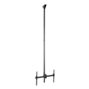 StarTech.com TV Plafondbeugel, Full-Motion Universele Ophangbeugel, VESA Beugel voor Single 32”-75" TVs / Displays, Kantelen/