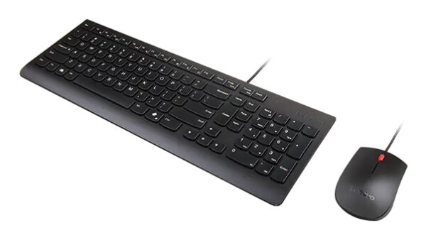 Lenovo 4X31R64403 toetsenbord Inclusief muis Thuis/Werk USB Belgisch, Frans Zwart - Afbeelding 2