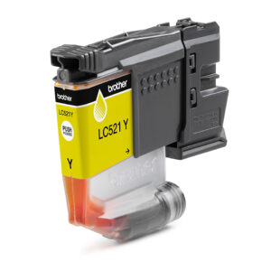 Brother LC521Y inktcartridge 1 stuk(s) Origineel Geel