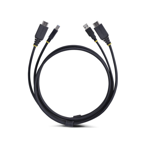 StarTech.com 1,8m HDMI en USB KVM Kabel, 5Gbps, 4K 60Hz, HDR10, HDMI audio, HDMI 2.0 en USB Combo Kabel voor KVM Switches - Afbeelding 7