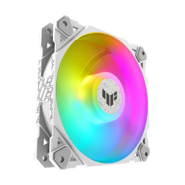 ASUS TUF GAMING TF120 ARGB WHITE EDITION 3IN1 Computer behuizing Luchtkoeler 12 cm Wit 3 stuk(s) - Afbeelding 5