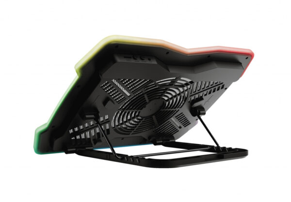 Trust GXT 1126 Aura laptop cooling pad 43,2 cm (17") 700 RPM Zwart - Afbeelding 3