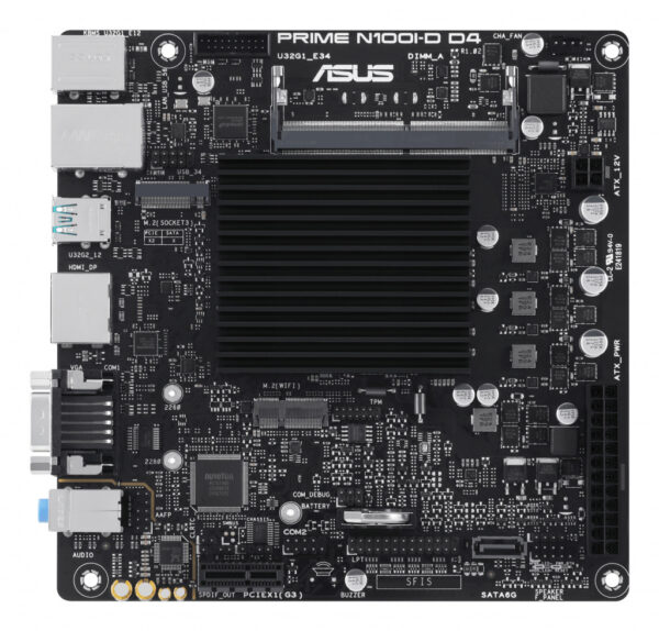 ASUS PRIME N100I-D D4 NA (geïntegreerde CPU) mini ITX - Afbeelding 2
