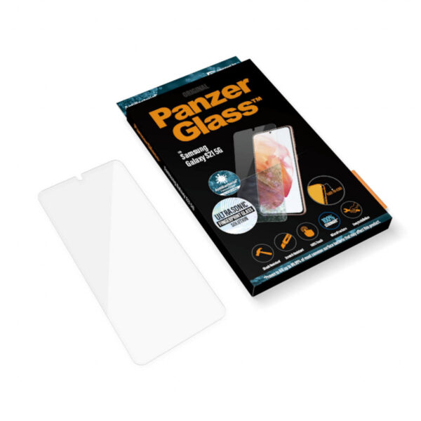 PanzerGlass ® Screen Protector Samsung Galaxy S21 5G Doorzichtige schermbeschermer 1 stuk(s) - Afbeelding 5