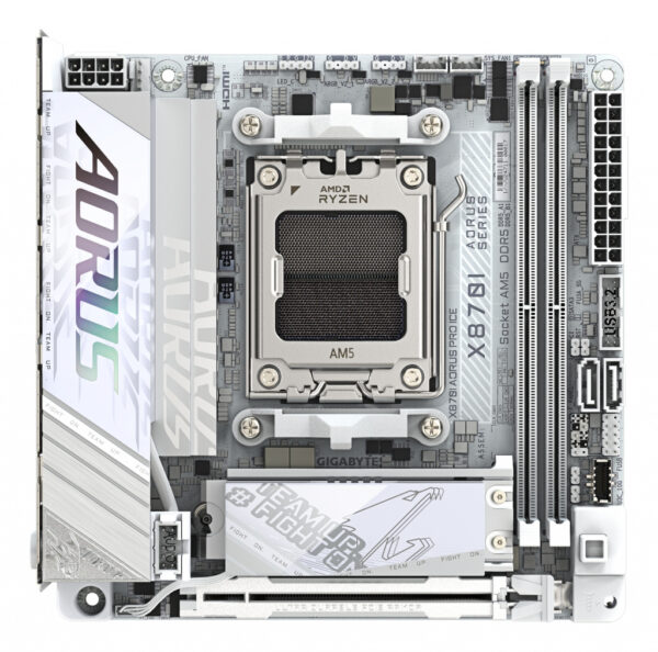 GIGABYTE X870I AORUS PRO ICE moederbord AMD X870 Socket AM5 Micro ITX - Afbeelding 4