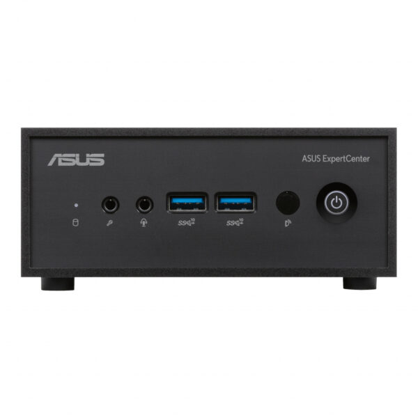 ASUS PN42-SN004AV Intel® N N100 4 GB DDR4-SDRAM 128 GB SSD Windows 11 Pro Mini PC Zwart