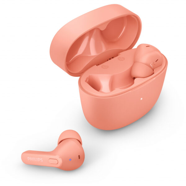 Philips 2000 series TAT2206PK/00 hoofdtelefoon/headset True Wireless Stereo (TWS) In-ear Oproepen/muziek Bluetooth Roze - Afbeelding 6