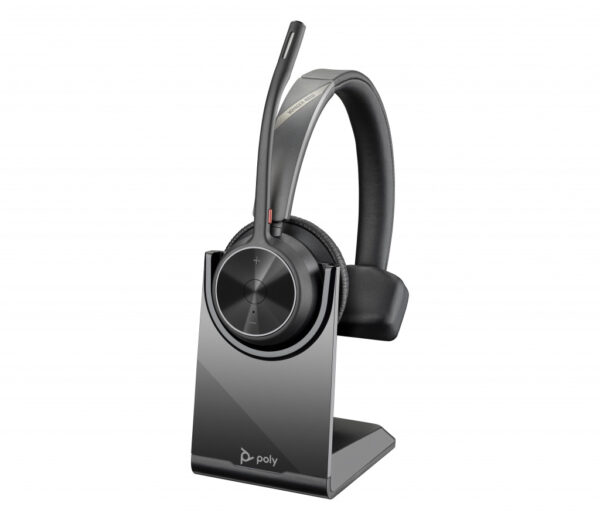 Poly Voyager 4310 UC mono headset + BT700 USB-A-adapter + oplaadstandaard - Afbeelding 6