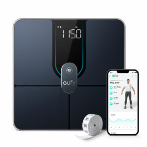 Eufy Smart Scale P2 Pro Vierkant Zwart Elektronische weegschaal