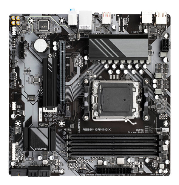 GIGABYTE A620M GAMING X moederbord AMD A620 Socket AM5 micro ATX - Afbeelding 5