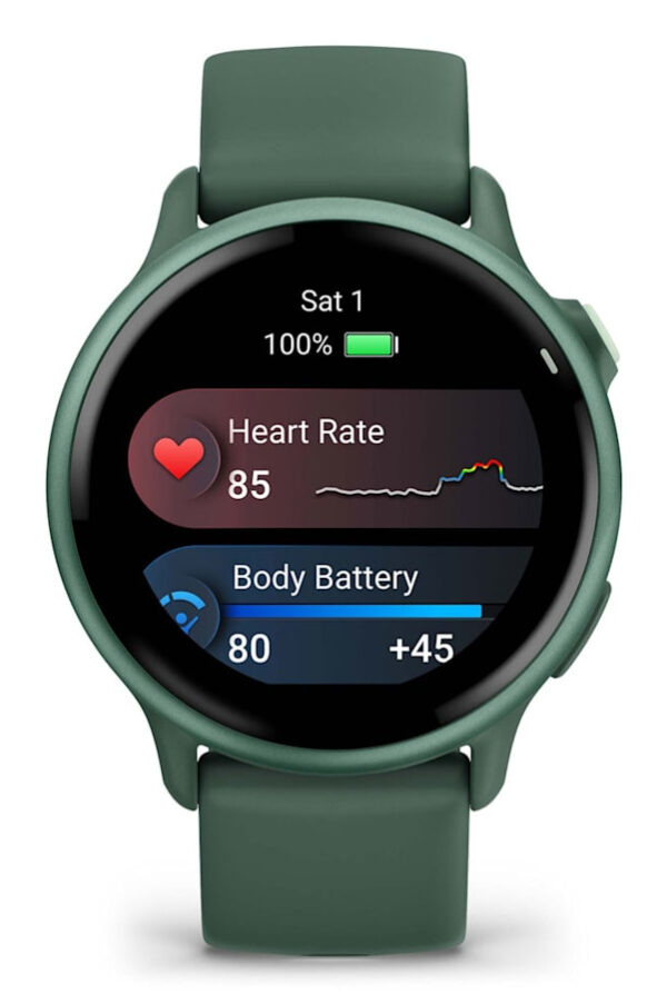 Garmin vívoactive 6 3,05 cm (1.2") AMOLED 42 mm Digitaal 390 x 390 Pixels Touchscreen Groen Wifi GPS - Afbeelding 3