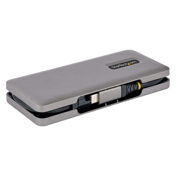 StarTech.com 4-Port USB-C Hub, 1x USB-A & 3x USB-C Ports, USB 3.1 10Gbps, Bus Powered USB Hub, USB Type C Hub met 25cm Wrap-Arou - Afbeelding 4