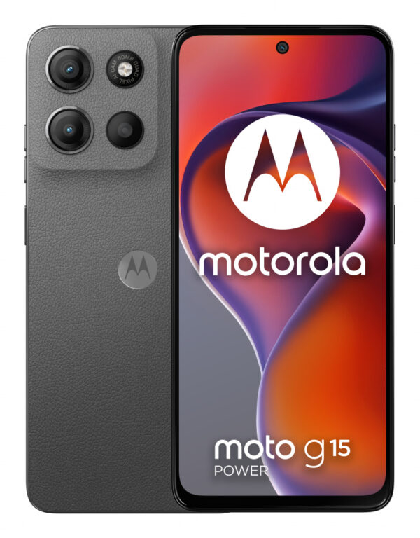 Motorola moto g15 power 17,1 cm (6.72") Dual SIM Android 15 4G USB Type-C 8 GB 512 GB 6000 mAh Grijs - Afbeelding 2
