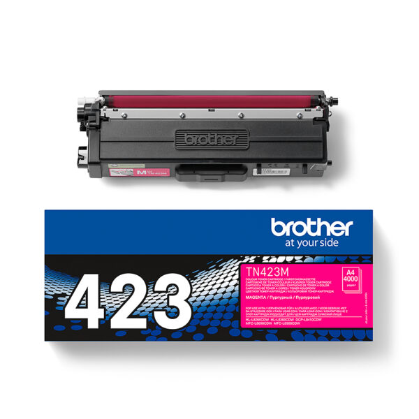 Brother TN-423M tonercartridge 1 stuk(s) Origineel Magenta - Afbeelding 4
