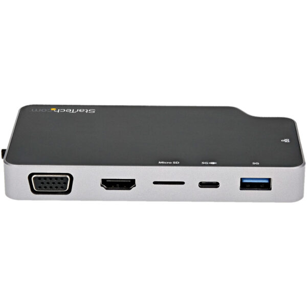 StarTech.com USB C Multiport Adapter, USB-C naar 4K HDMI of VGA Video met 100W Power Delivery Passthrough, 2 Port 10Gbps USB Hub - Afbeelding 3