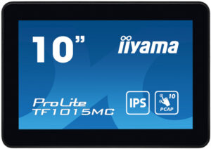 iiyama TF1015MC-B3 beeldkrant Interactief flatscreen 25,6 cm (10.1") LED 500 cd/m² HD Zwart Touchscreen