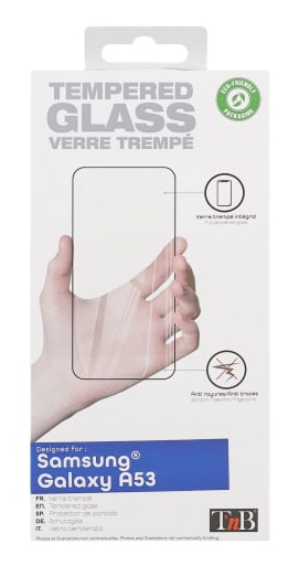 T'nB TGISA53 scherm- & rugbeschermer voor mobiele telefoons Doorzichtige schermbeschermer Samsung 1 stuk(s)