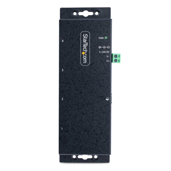 StarTech.com 4-Port Industrial USB 3.0 Hub, 5Gbps, Rugged USB Hub met ESD en Overspanningsbeveiliging, DIN/Wand/Bureau Monteerba - Afbeelding 5