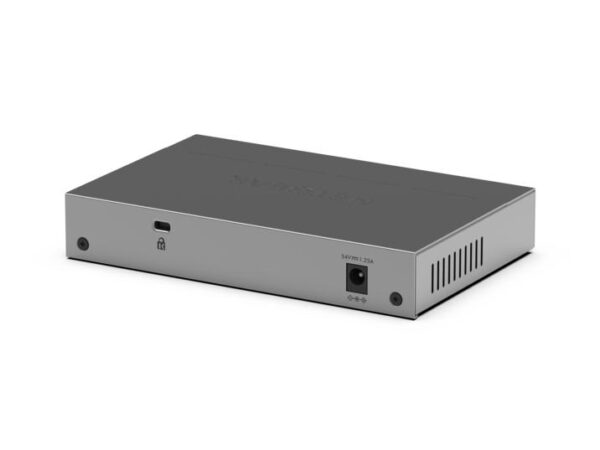 NETGEAR GS105P Unmanaged Gigabit Ethernet (10/100/1000) Power over Ethernet (PoE) Bureaublad-/wandmontage Grijs - Afbeelding 6