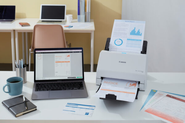 Canon imageFORMULA R30 Scanner met ADF + invoer voor losse vellen 600 x 600 DPI A4 Wit - Afbeelding 8