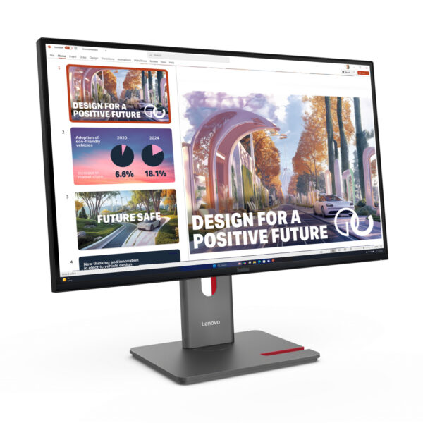 Lenovo ThinkVision P27QD-40 LED display 68,6 cm (27") 2560 x 1440 Pixels Wide Quad HD Zwart - Afbeelding 4