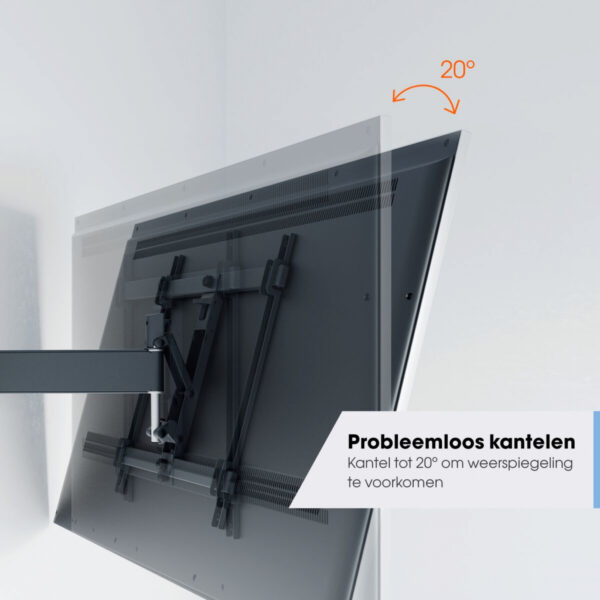 Vogel's TVM 3445 Draaibare tv-beugel (zwart) - Afbeelding 8
