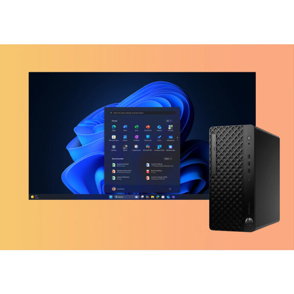 HP ProDesk 4 9H7T6ET#ABH PC's/werkstation 512 GB SSD Windows 11 Pro Tower AI PC Zwart - Afbeelding 9