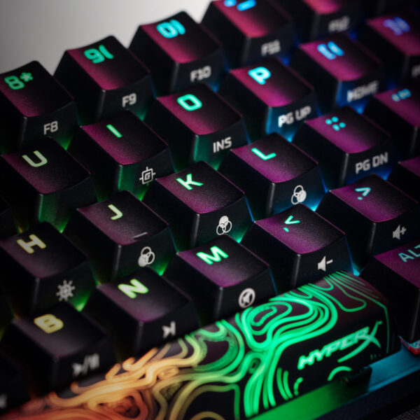 HyperX Alloy Origins 60 - mechanisch gamingtoetsenbord - HX Red (US-indeling) - Afbeelding 6