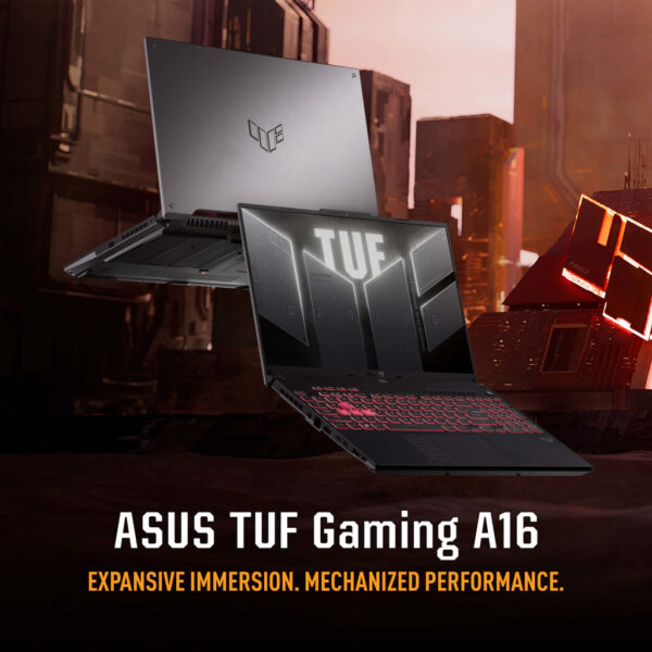 ASUS TUF Gaming A16 FA607PV-RL129W AMD Ryzen™ 9 7940HX Laptop 40,6 cm (16") WUXGA 16 GB DDR5-SDRAM 512 GB SSD NVIDIA GeForce RTX - Afbeelding 14