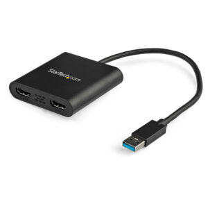 StarTech.com USB 3.0 naar Dual HDMI Adapter - Dual 1080p of Single 4K 30Hz - Externe video & grafische kaart - USB Type-A naar
