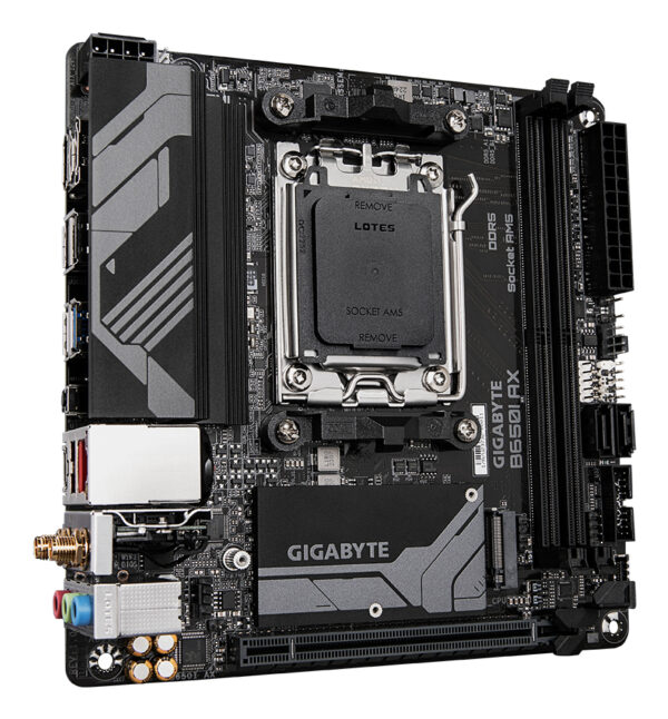 GIGABYTE B650I AX moederbord AMD B650 Socket AM5 mini ITX - Afbeelding 3