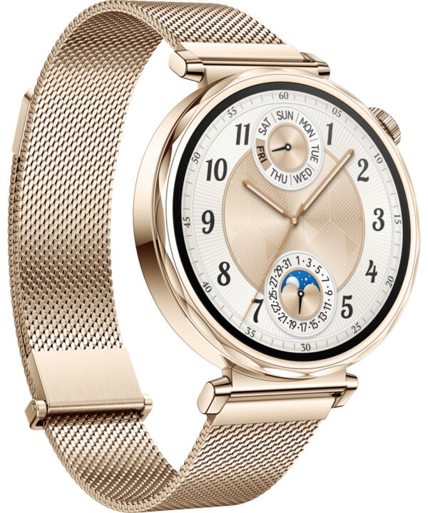Huawei WATCH GT5 41mm 3,35 cm (1.32") AMOLED Digitaal 466 x 466 Pixels Goud - Afbeelding 5