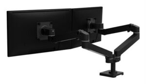 Ergotron LX Pro Series 45-686-292 flat panel bureau steun 68,6 cm (27") Zwart