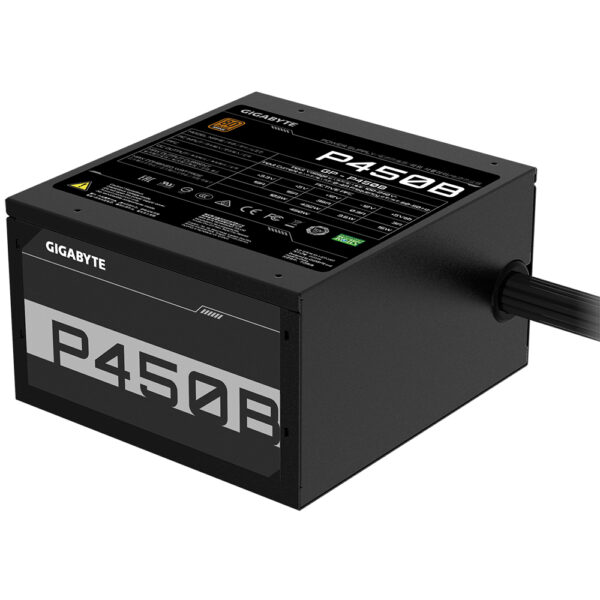 GIGABYTE P450B power supply unit 450 W 20+4 pin ATX ATX Zwart - Afbeelding 4